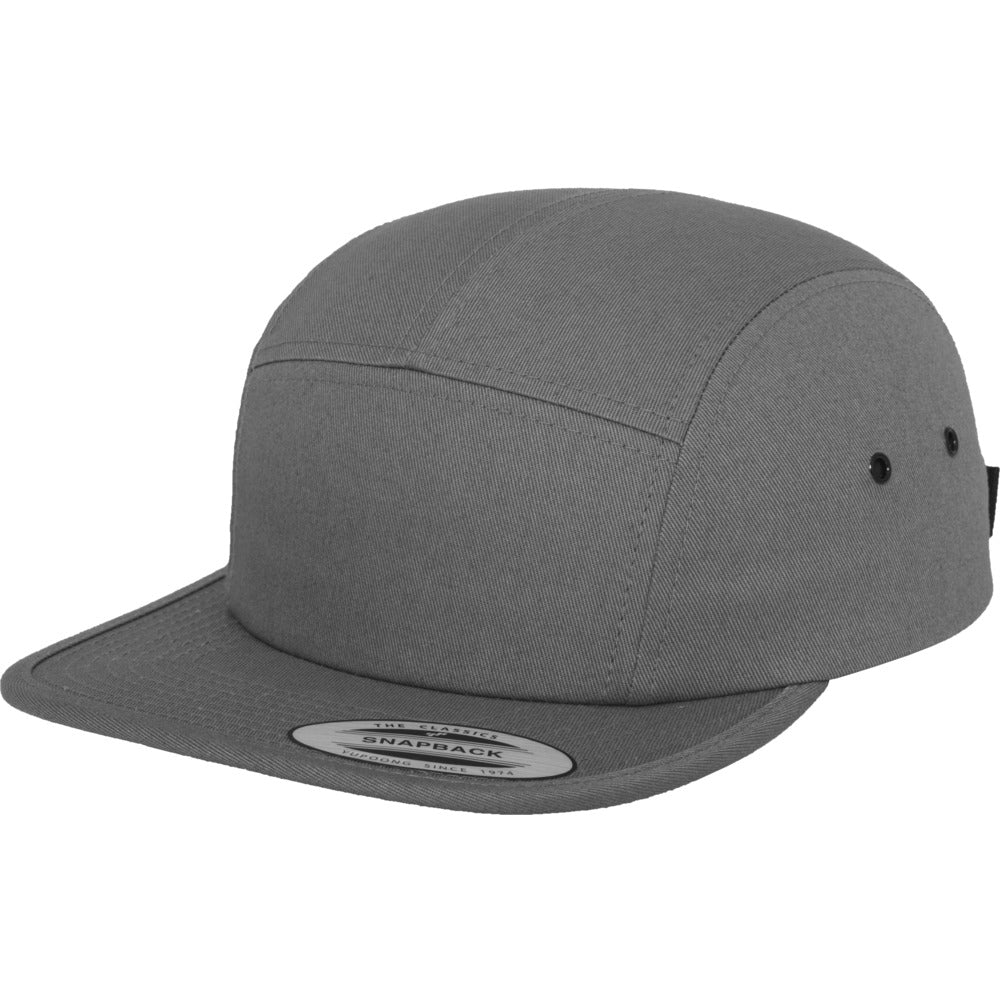 Yupoong - 5-Panel Cap - Dark Grey - capstore.dk