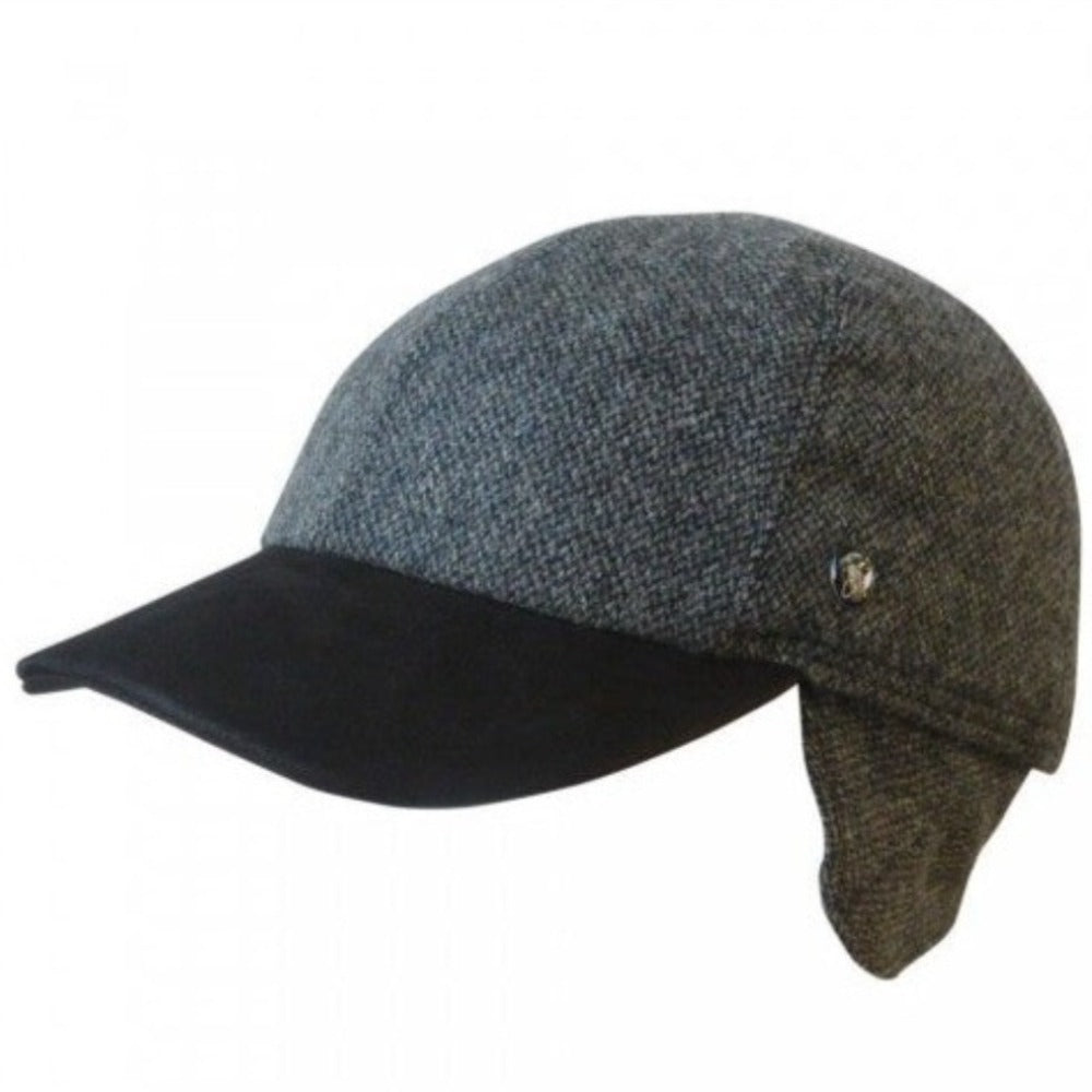 City Sport - Earlaps Cap - Grey/Black