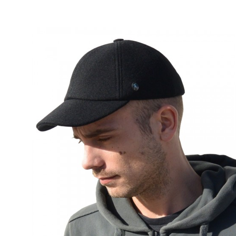 City Sport - Dad Cap Winter - Black - capstore.dk