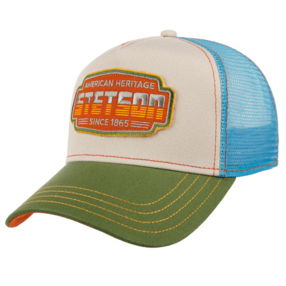 Stetson - Lightning Trucker Cap - Blue/Green