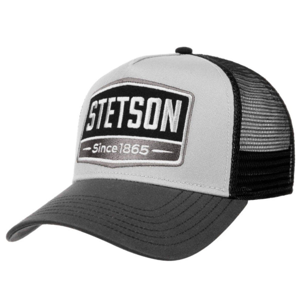 Stetson - Highway Trucker Cap - Black/Grey