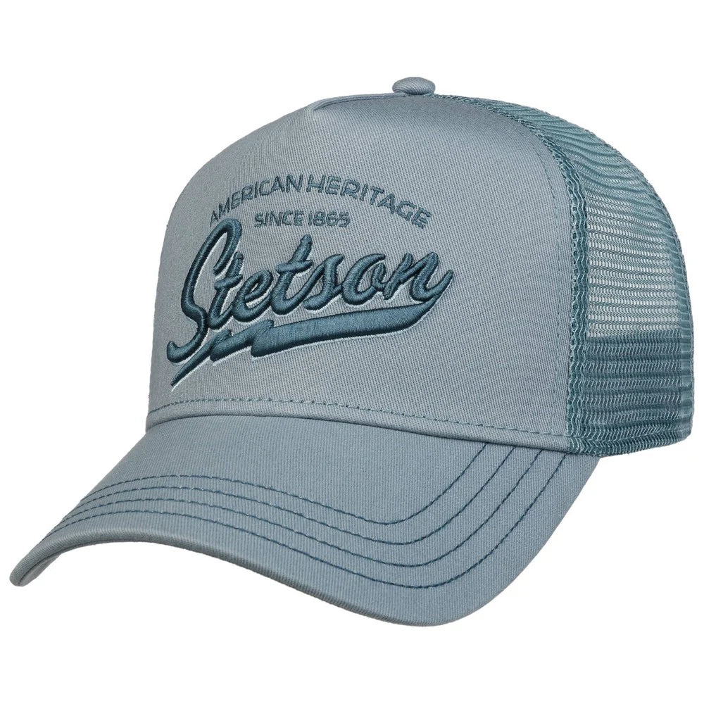 Stetson - American Heritage Classic Trucker Cap - Blue