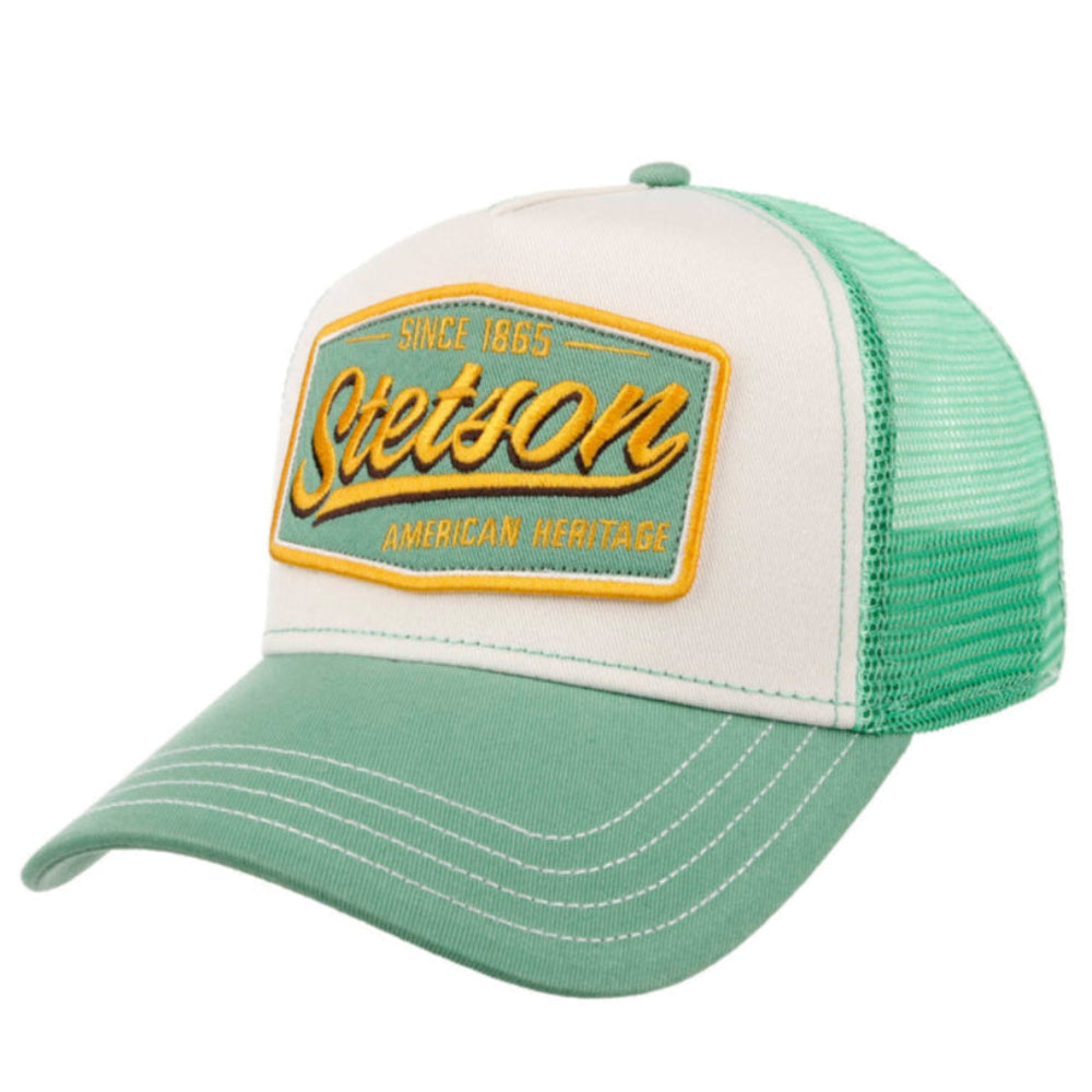 Stetson -Trucker Cap Vintage  - Green Mint