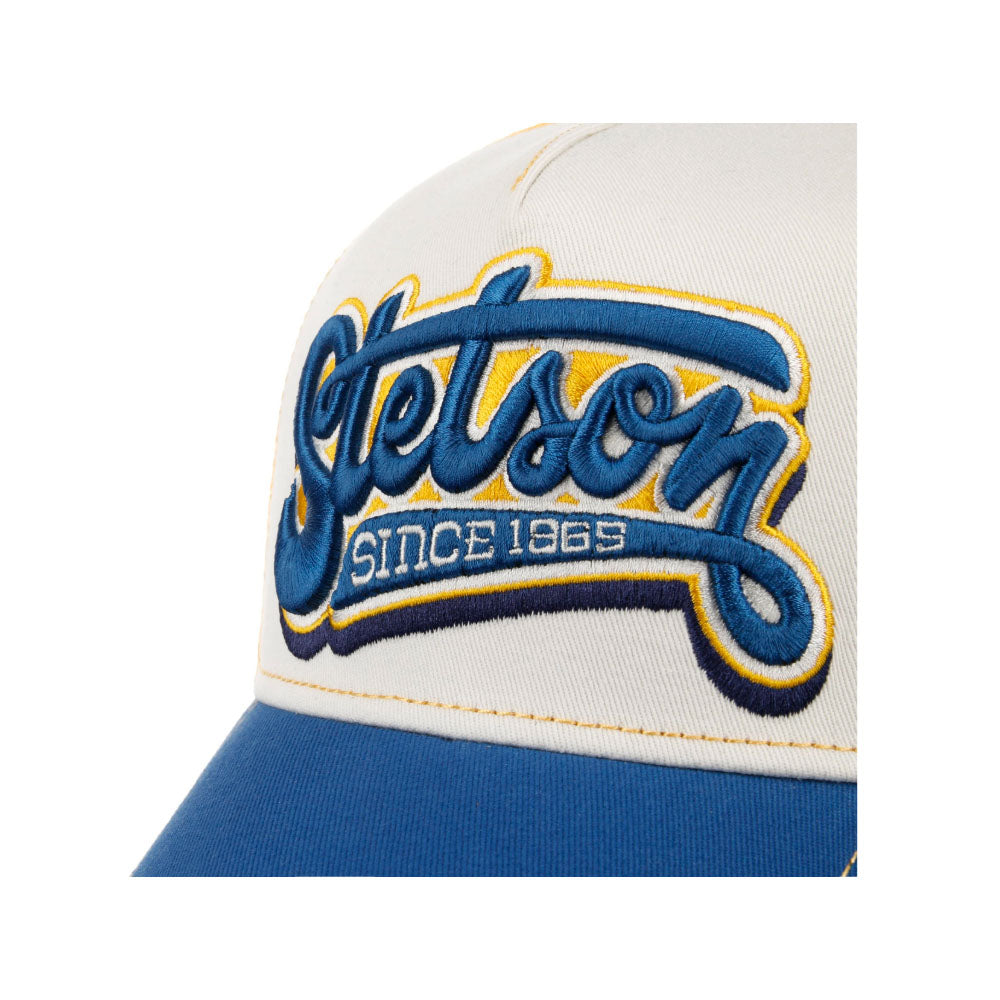 Stetson - Lettering Trucker Cap - Blue/Yellow