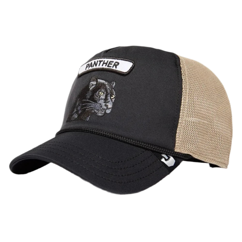 Goorin Bros - The Rocker GB2 Panther Trucker Cap - Black/Khaki