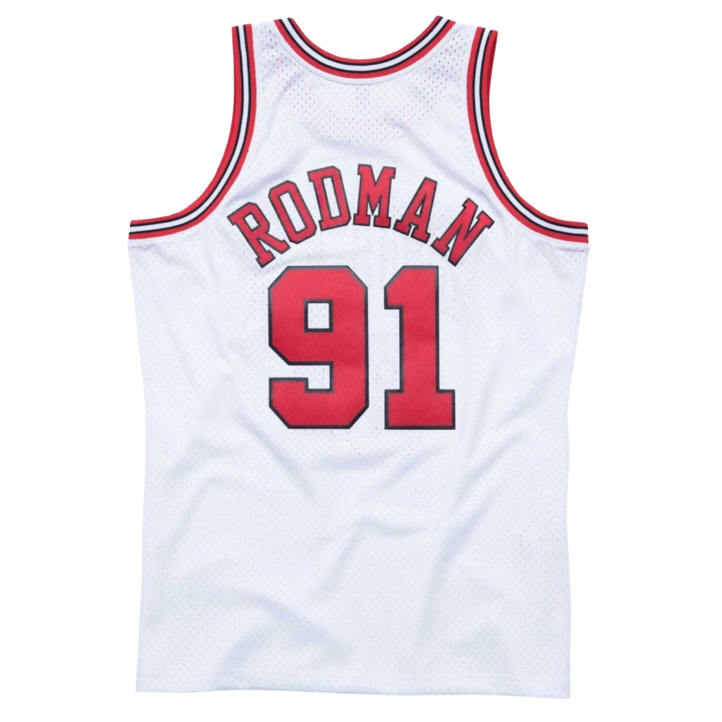 Mitchell & Ness - Chicago Bulls Dennis Rodman NBA Swingman Jersey - White