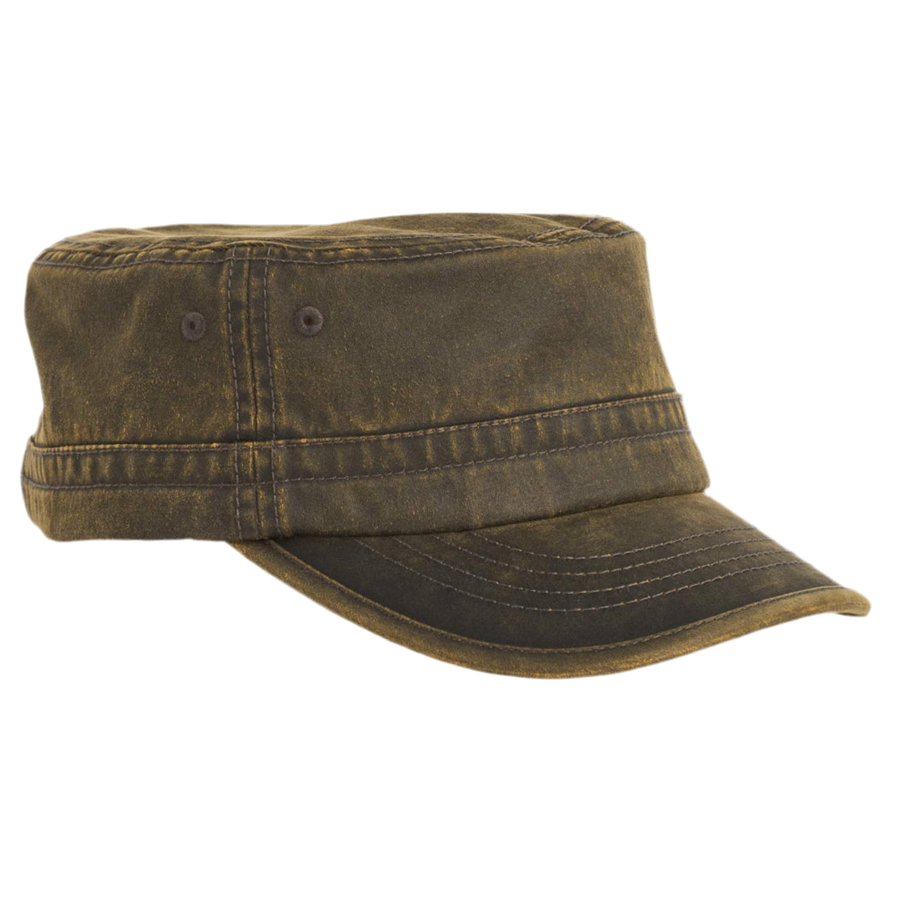 Upfront - CREW Coated Cadet Cap - Brown