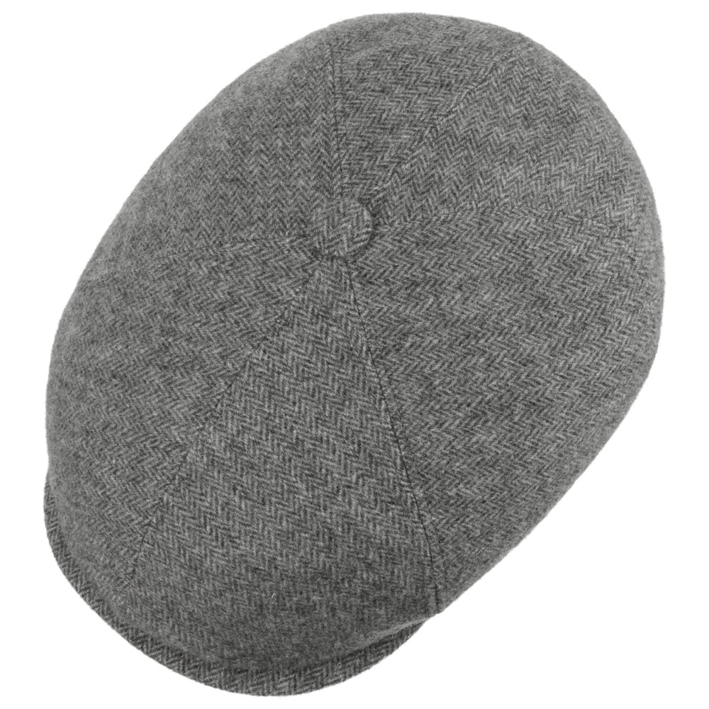 Stetson - 6-Panel Herringbone Sixpence - Grey