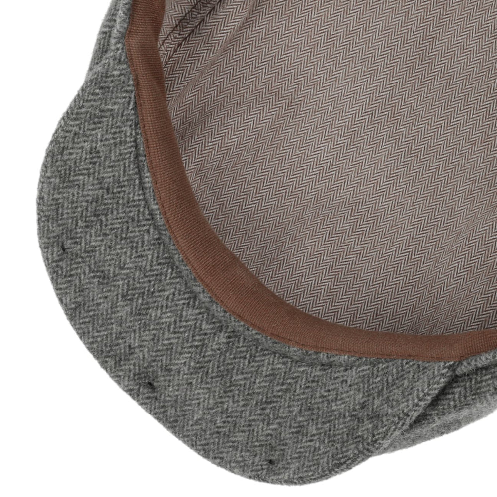 Stetson - 6-Panel Herringbone Sixpence - Grey