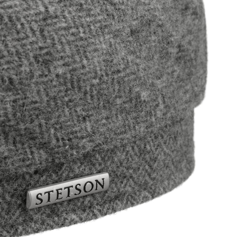 Stetson - 6-Panel Herringbone Sixpence - Grey