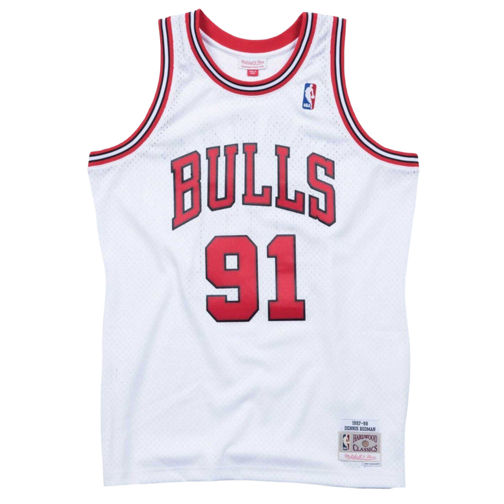 Mitchell & Ness - Chicago Bulls Dennis Rodman NBA Swingman Jersey - White