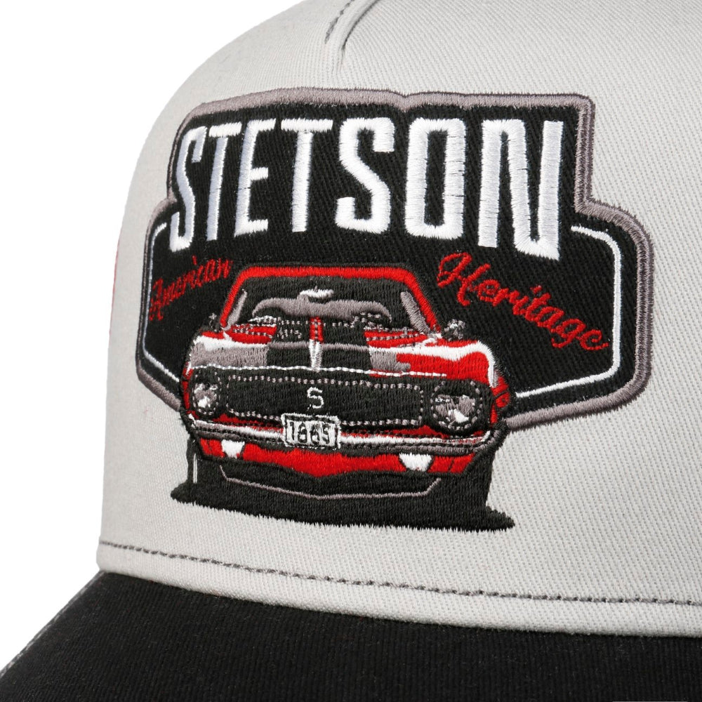 Stetson - American Heritage Garage Trucker Cap - Black/Red