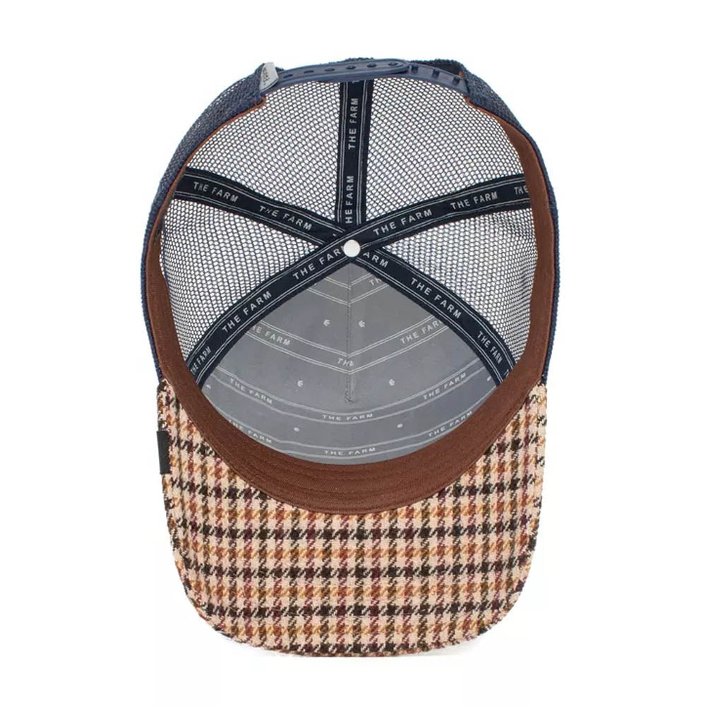 Goorin Bros - Big Bad Woof Trucker Cap - Beige/Blue