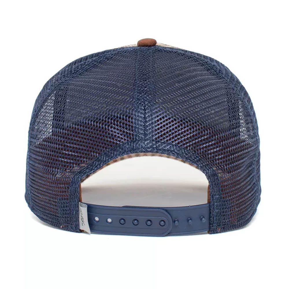 Goorin Bros - Big Bad Woof Trucker Cap - Beige/Blue