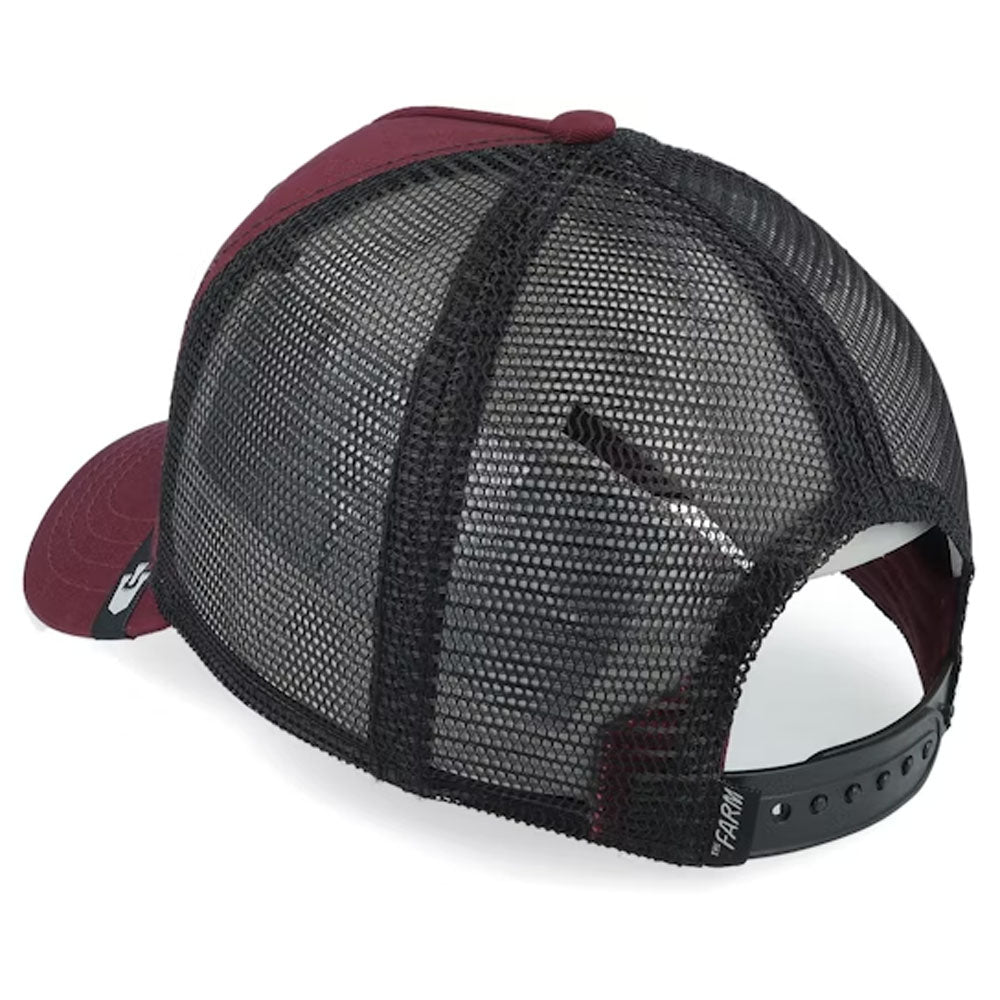 Goorin Bros -The Boss Gorilla Trucker Cap - Burgundy