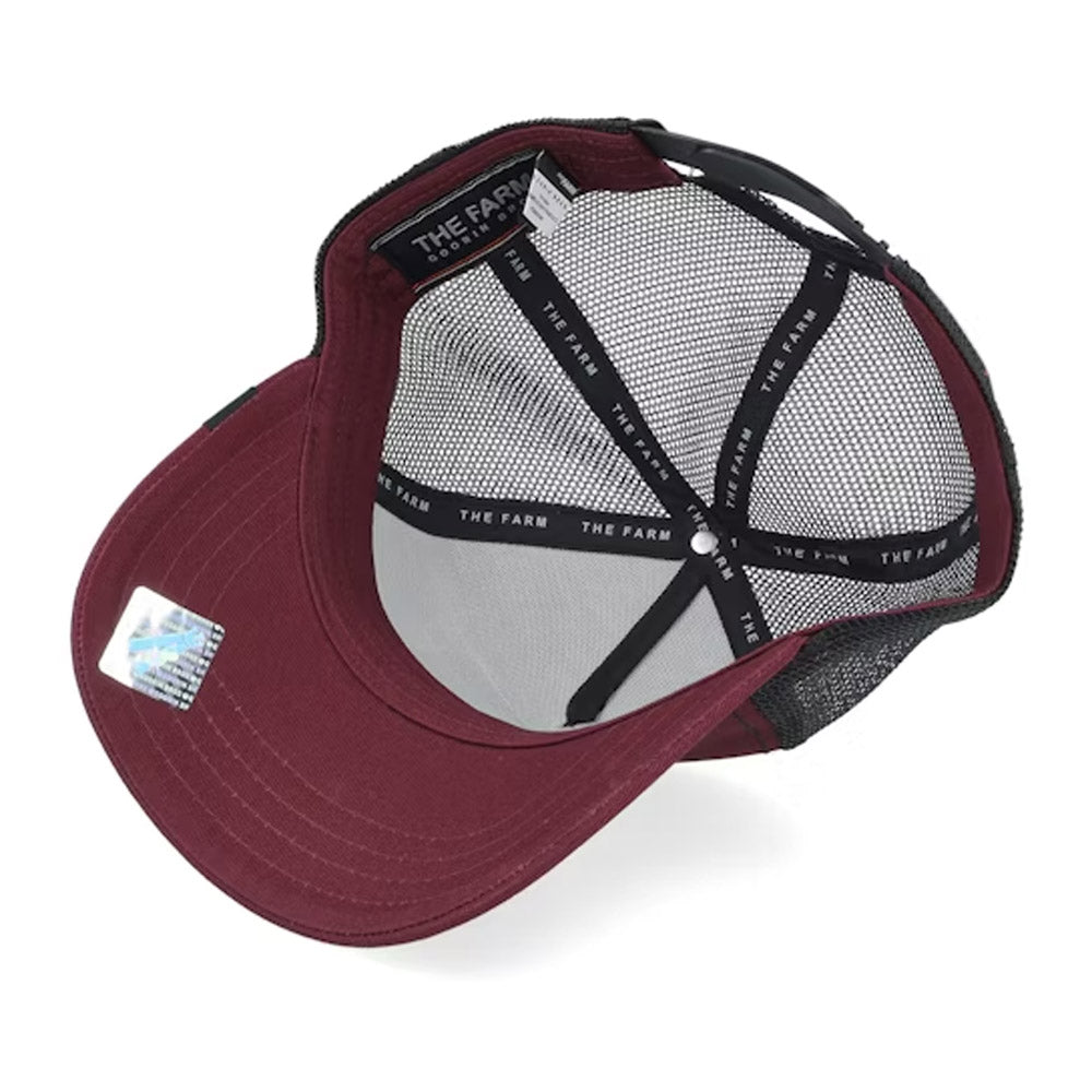 Goorin Bros -The Boss Gorilla Trucker Cap - Burgundy