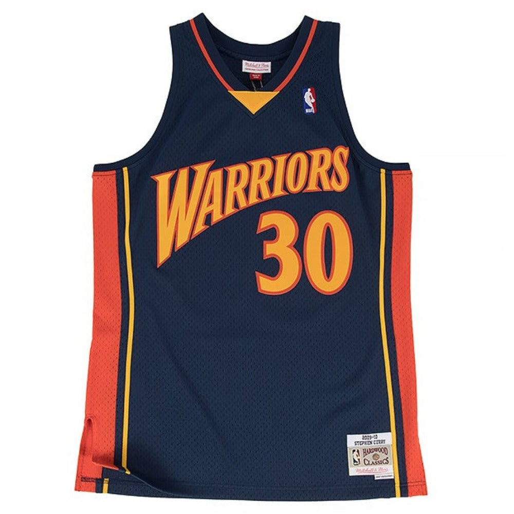 Mitchell & Ness - Warriors Stephen Curry NBA Swingman Jersey - Blue