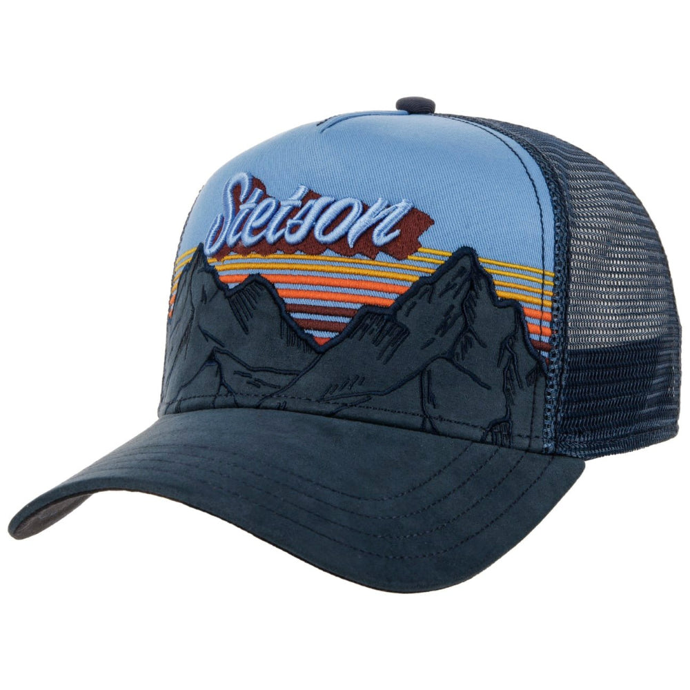 Stetson - Mountain Mist Trucker Cap - Blue