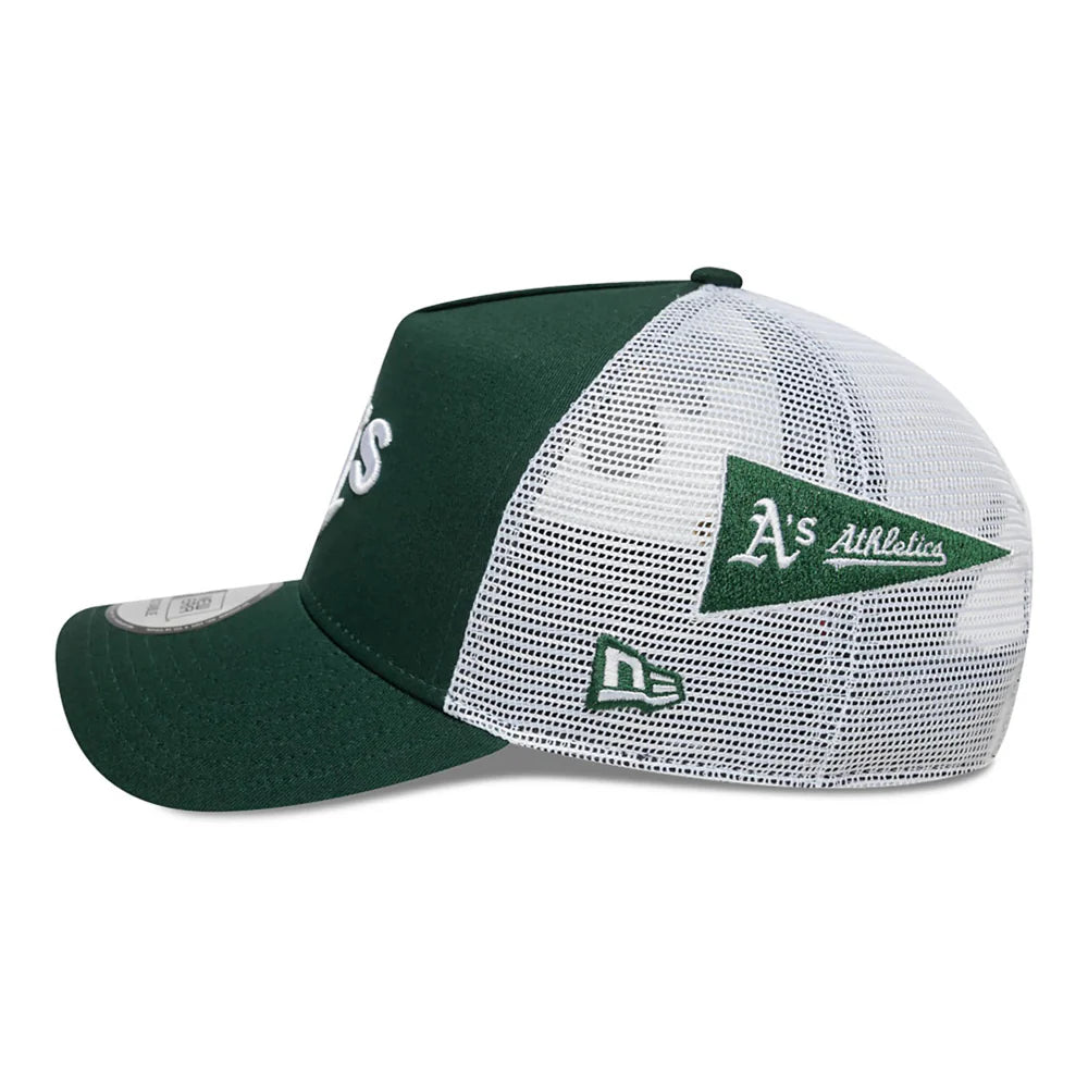 New Era - Oakland A´s Multi Patch Trucker Cap - Green/White
