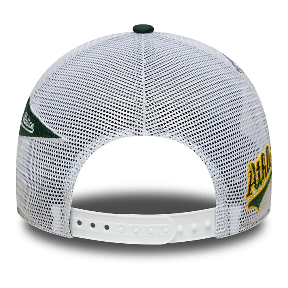 New Era - Oakland A´s Multi Patch Trucker Cap - Green/White