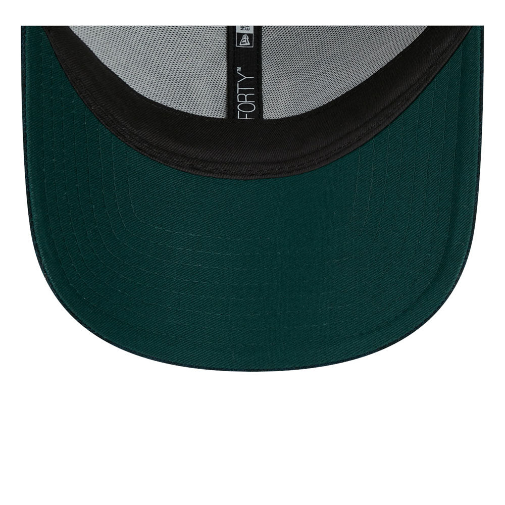 New Era - 9Forty Flannel Yankees Cap - Teal/Black