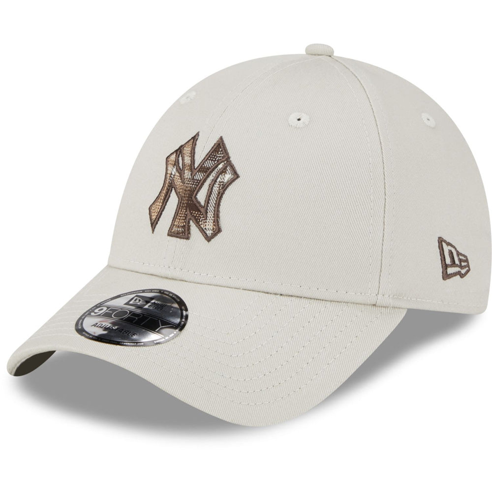 New Era - 9Forty Infill New York Yankees Cap - Stone