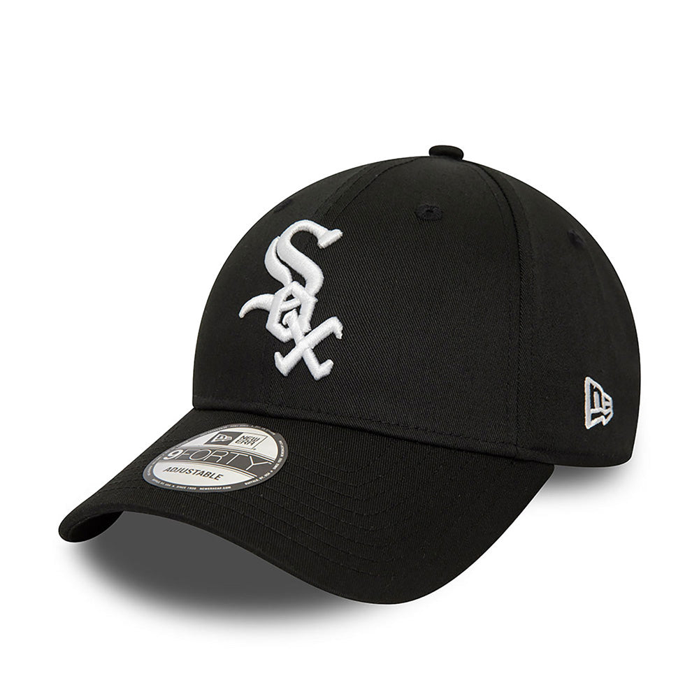 New Era - 9Forty- Side Patch Chicago White Sox Cap - Black