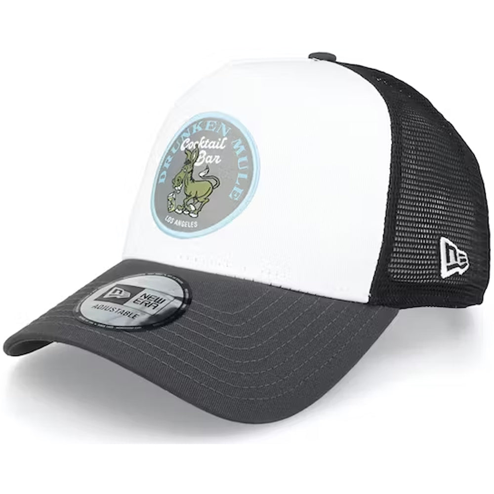 New Era - Food Location Drunken Mule Trucker Cap - Charcoal/White