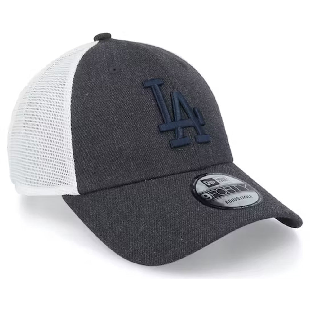 New Era - Home Field Dodgers Trucker Cap - Dark Grey/White