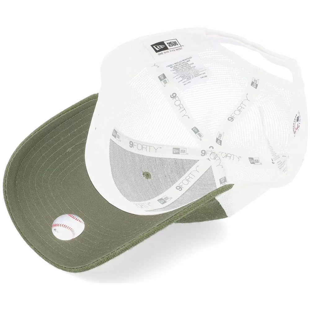 New Era - Oakland A´s Home Field Trucker Cap - Olive/White