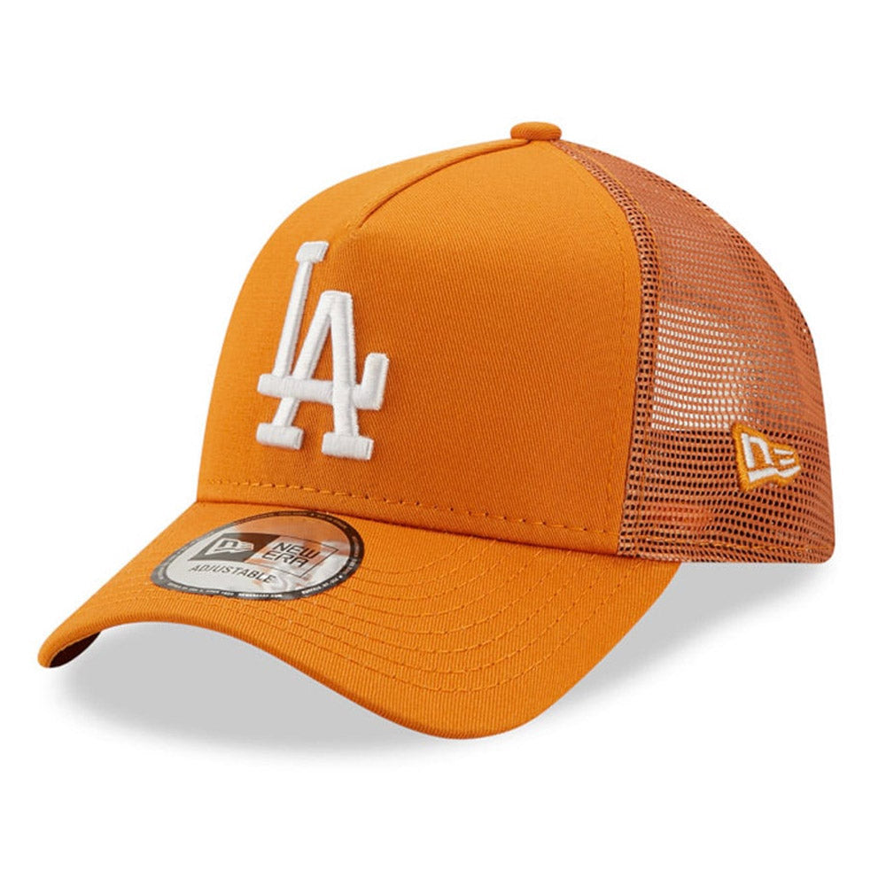 New Era - League Essentials Dodgers Trucker Cap - Orange