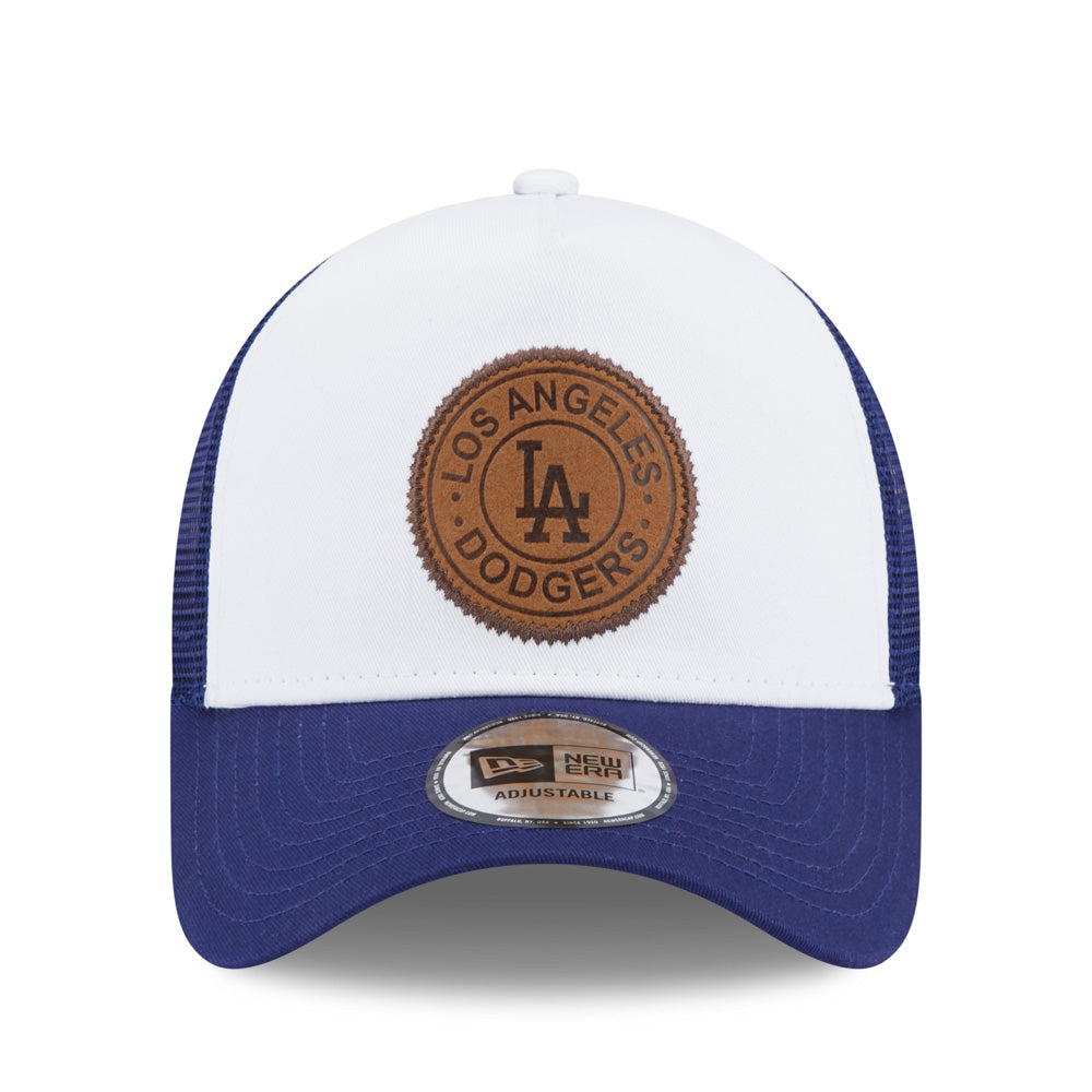 New Era - Team Patch Trucker Los Angeles Dodgers Cap - Blue/White