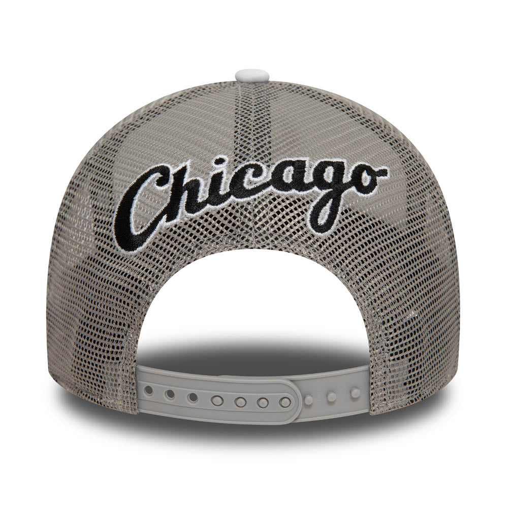 New Era - White Sox MLB Logo Foam Trucker Cap - Black