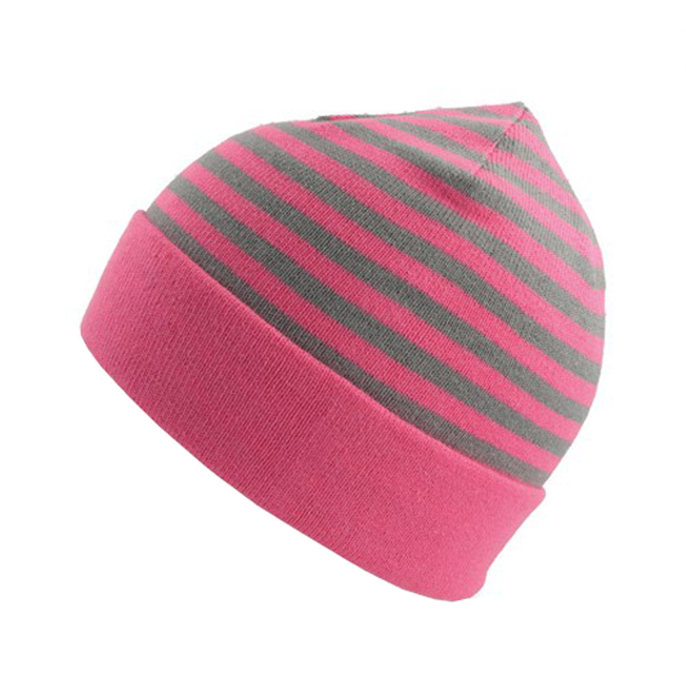 Atlantis - Playground Beanie - Pink/Grey - capstore.dk