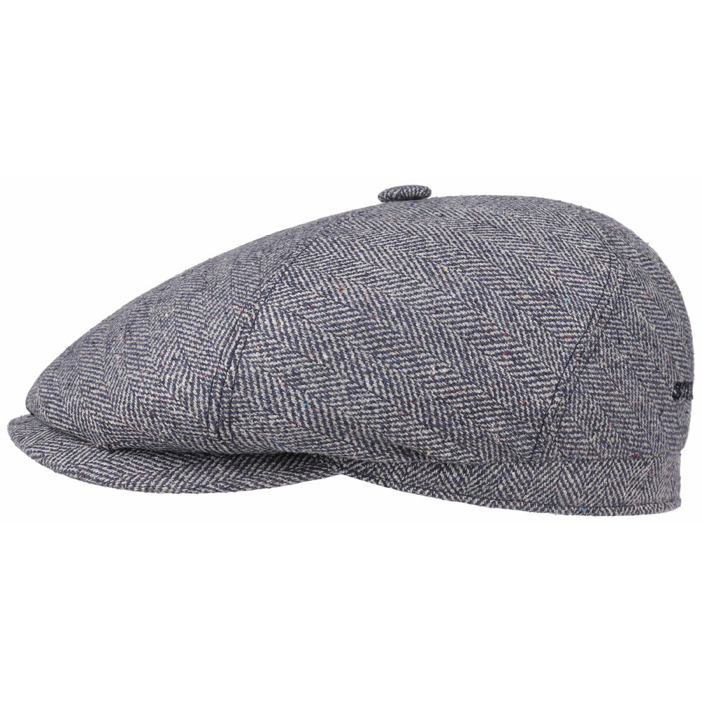 Stetson - 6-Panel Silk Sixpence - Navy - capstore.dk