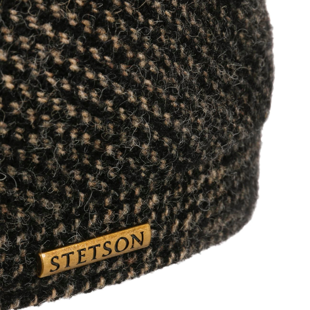 Stetson - 6-Panel Wool Sixpence - Black/Beige