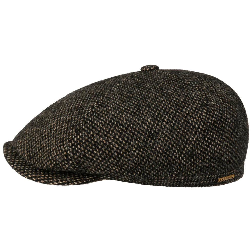 Stetson - 6-Panel Wool Sixpence - Black/Beige