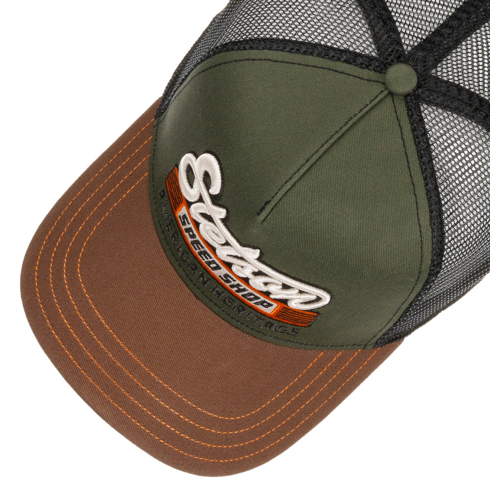 Stetson - Speed Shop Trucker Cap - Green/Black