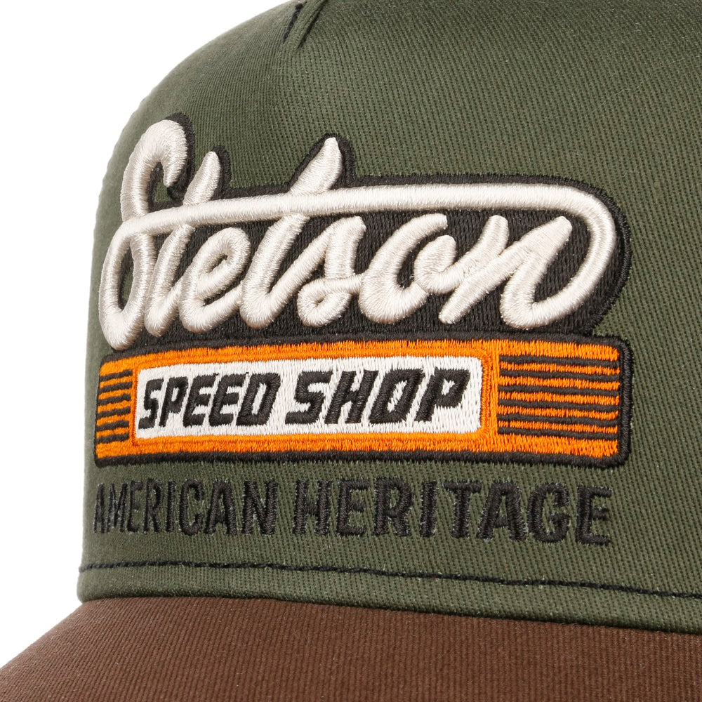 Stetson - Speed Shop Trucker Cap - Green/Black
