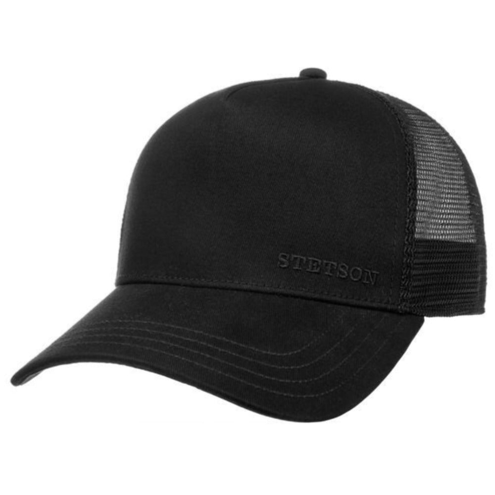 Stetson - American Trucker Cap - Black - capstore.dk