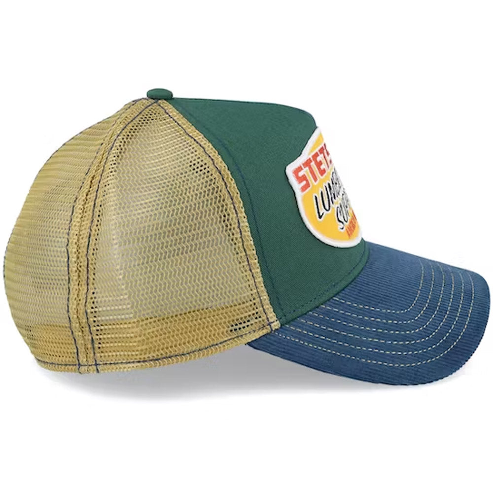 Stetson - Lumber Supply Trucker Cap - Blue/Green