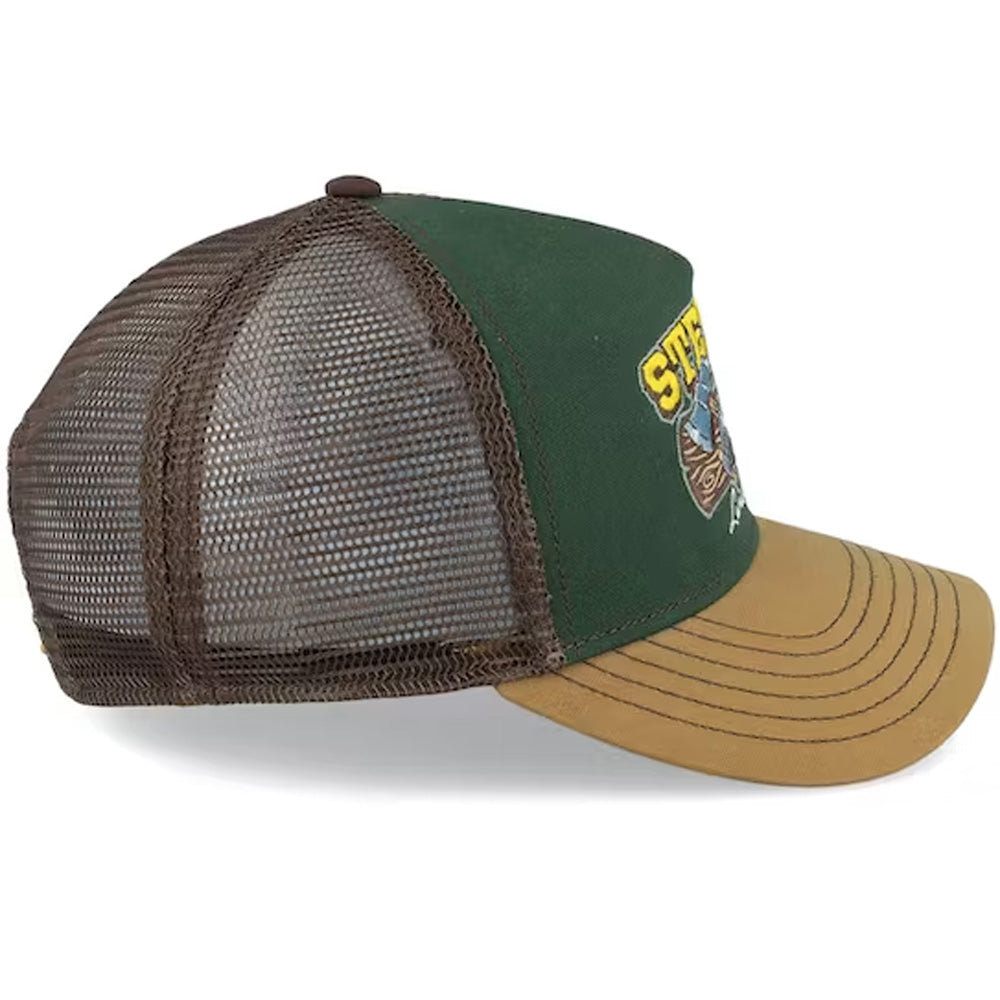 Stetson - Lumberjack Trucker Cap - Brown/Green