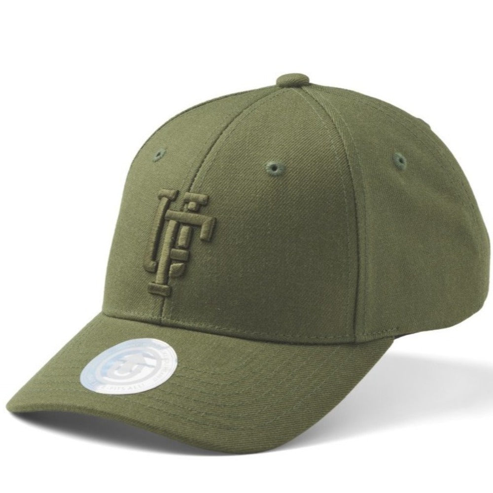 Upfront - Spinback Baseball Cap - Olive/Olive - capstore.dk