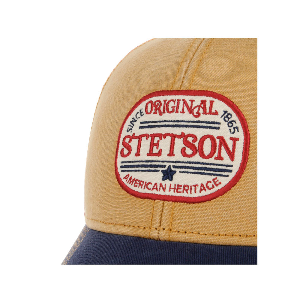 Stetson - Vintage Trucker Cap - Navy/Red