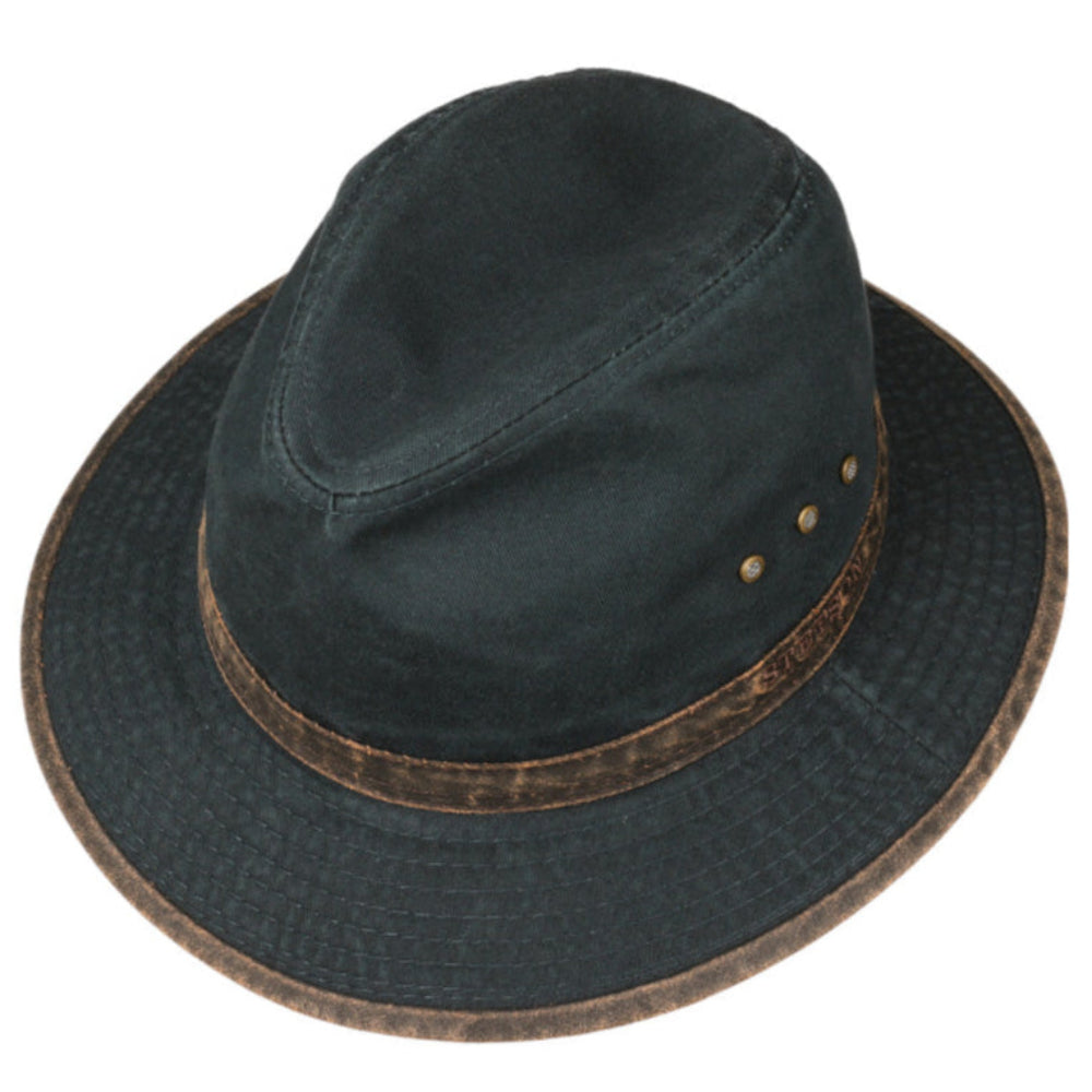 Stetson - Traveller Cotton Hat - Navy