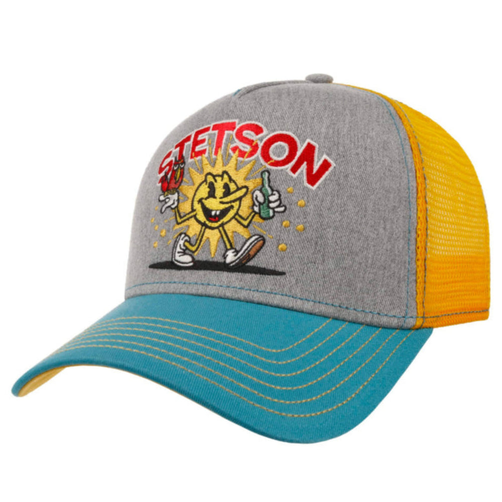 Stetson - Fun Trucker Cap - Blue/Yellow