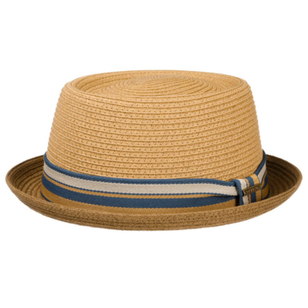 Stetson - Toyo Pork Pie Straw Hat - Brown