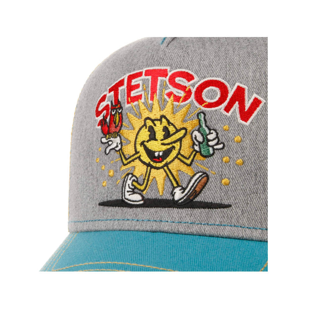 Stetson - Fun Trucker Cap - Blue/Yellow