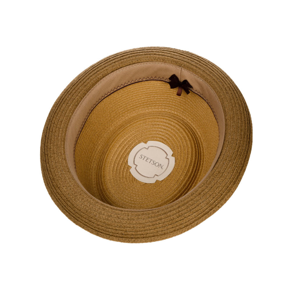 Stetson - Toyo Pork Pie Straw Hat - Brown