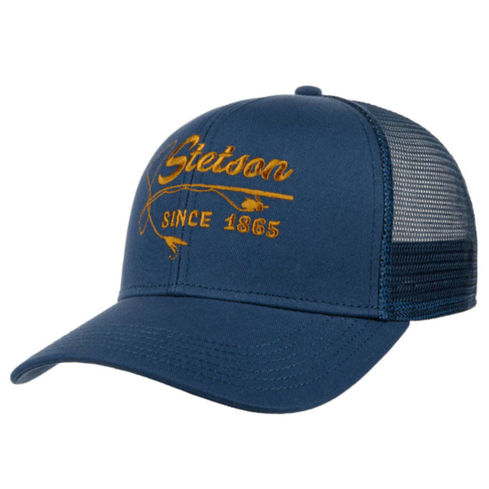 Stetson - Fishing Rod Trucker Cap - Blue